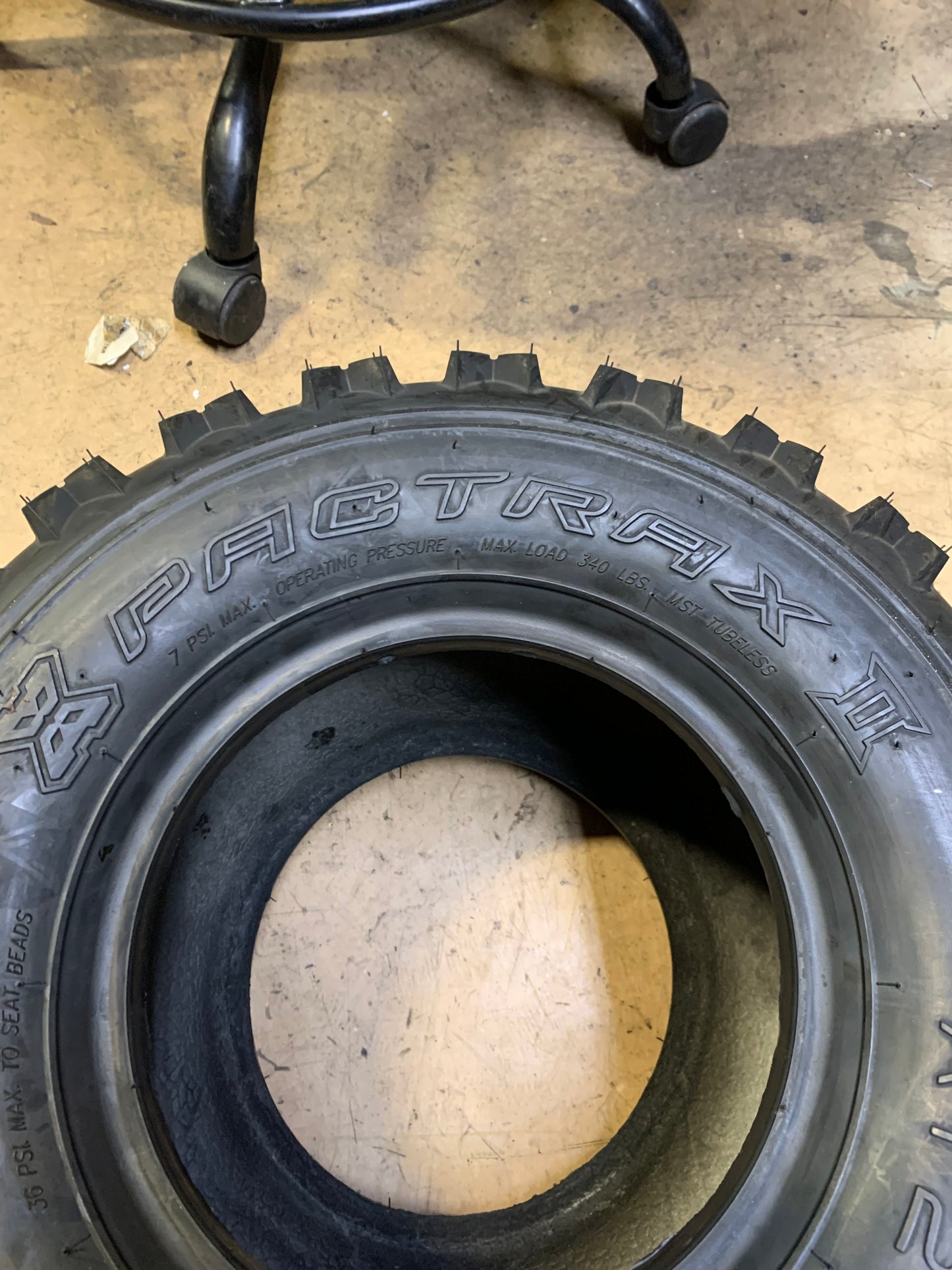 AMS PACTRAX II BSW AT 20 11 9 43N 6PLY REAR ATV/UTV TIRE 9023670