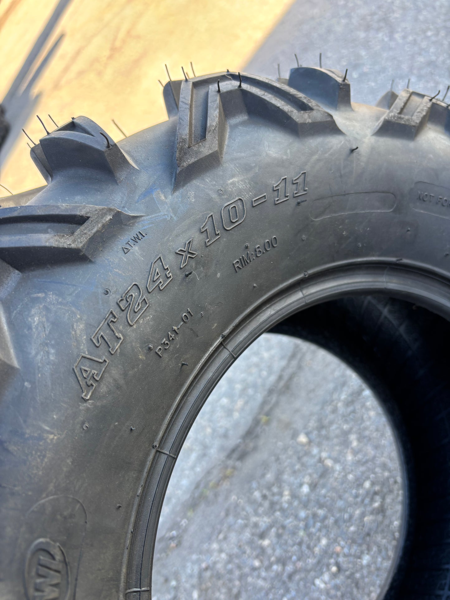 NOS WANDA P341 BSW P 24 10 11 6PLY ATV/UTV TIRE 10155