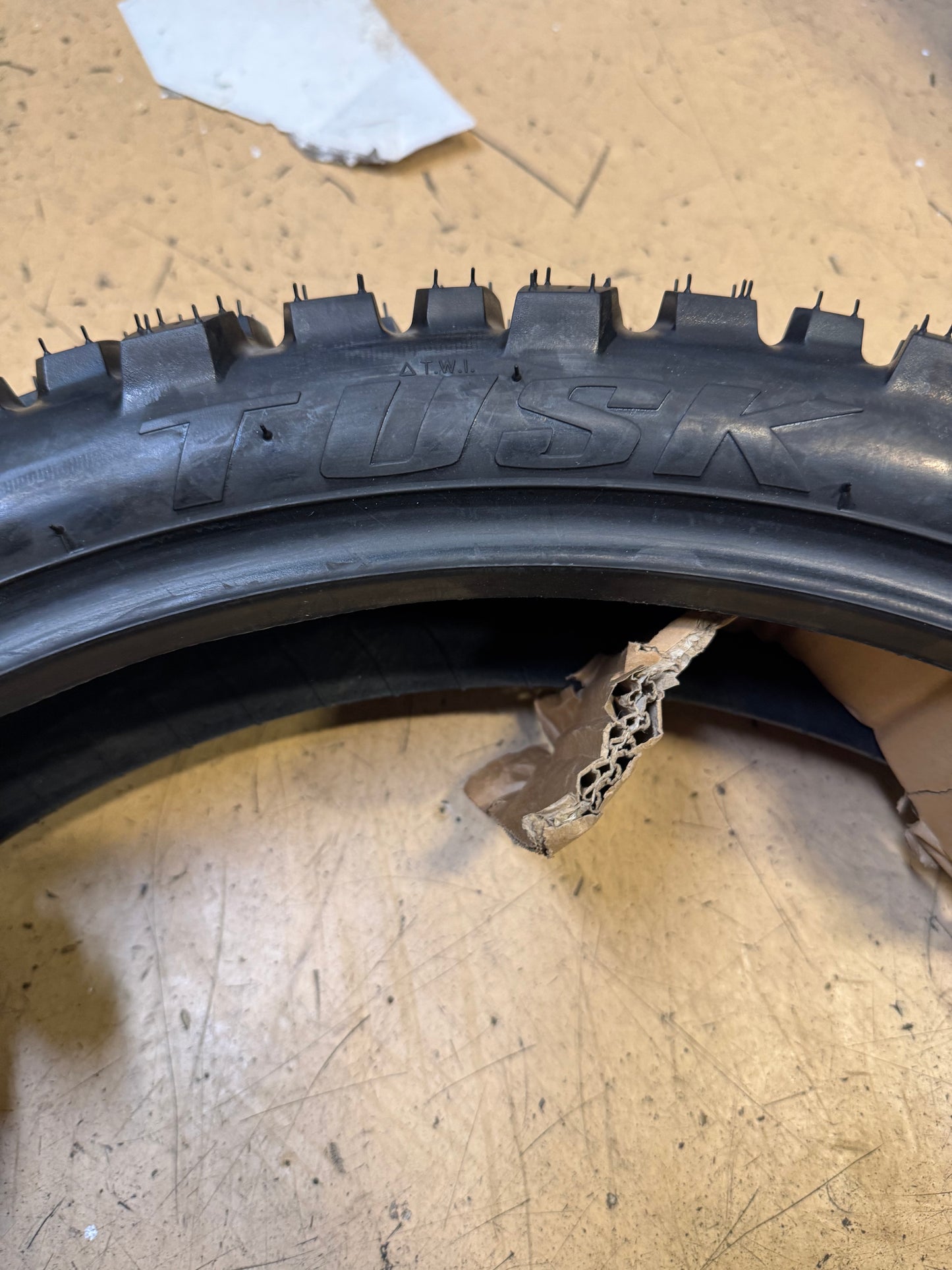 TUSK 2TRACK ADVENTURE BSW 120 70 19 60T FRONT MOTORCYCLE TIRE T2TA1207019