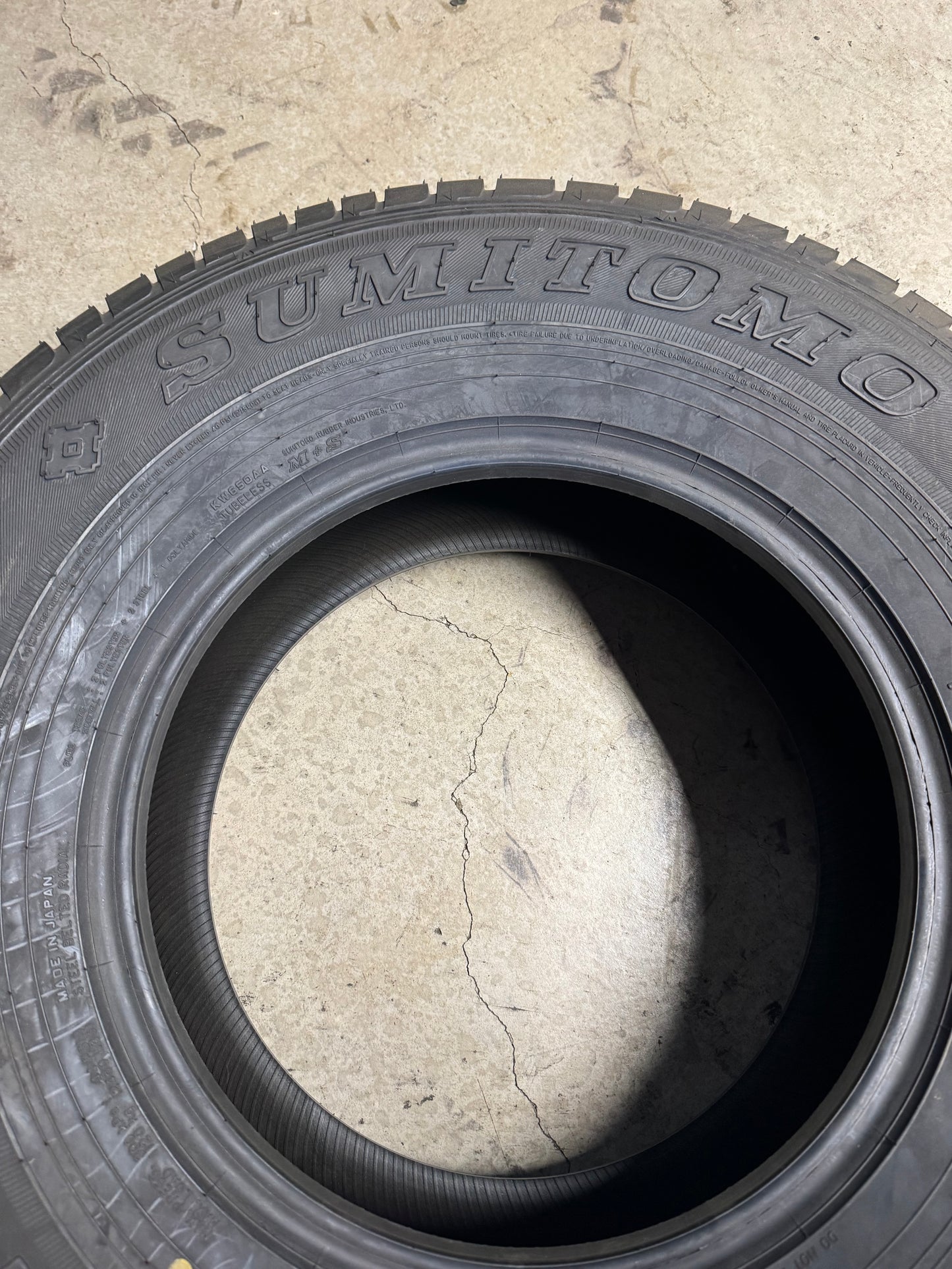 NOS SUMITOMO ENCOUNTER HT BSW P 265 70 16 112T ALL SEASON TIRE EHT93