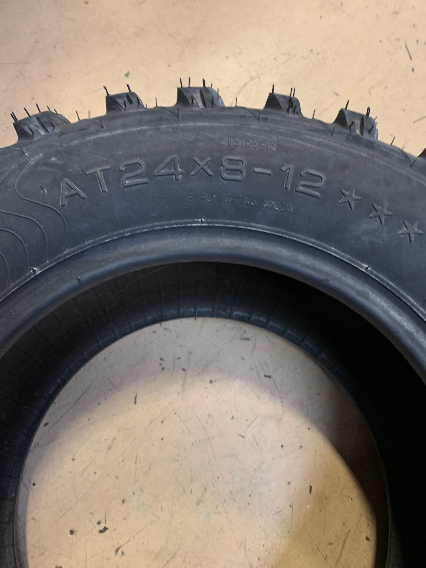 NOS AMS SWAMP FOX VSW AT 24 8 12 40J 6PLY ATV/UTV TIRE 12483520