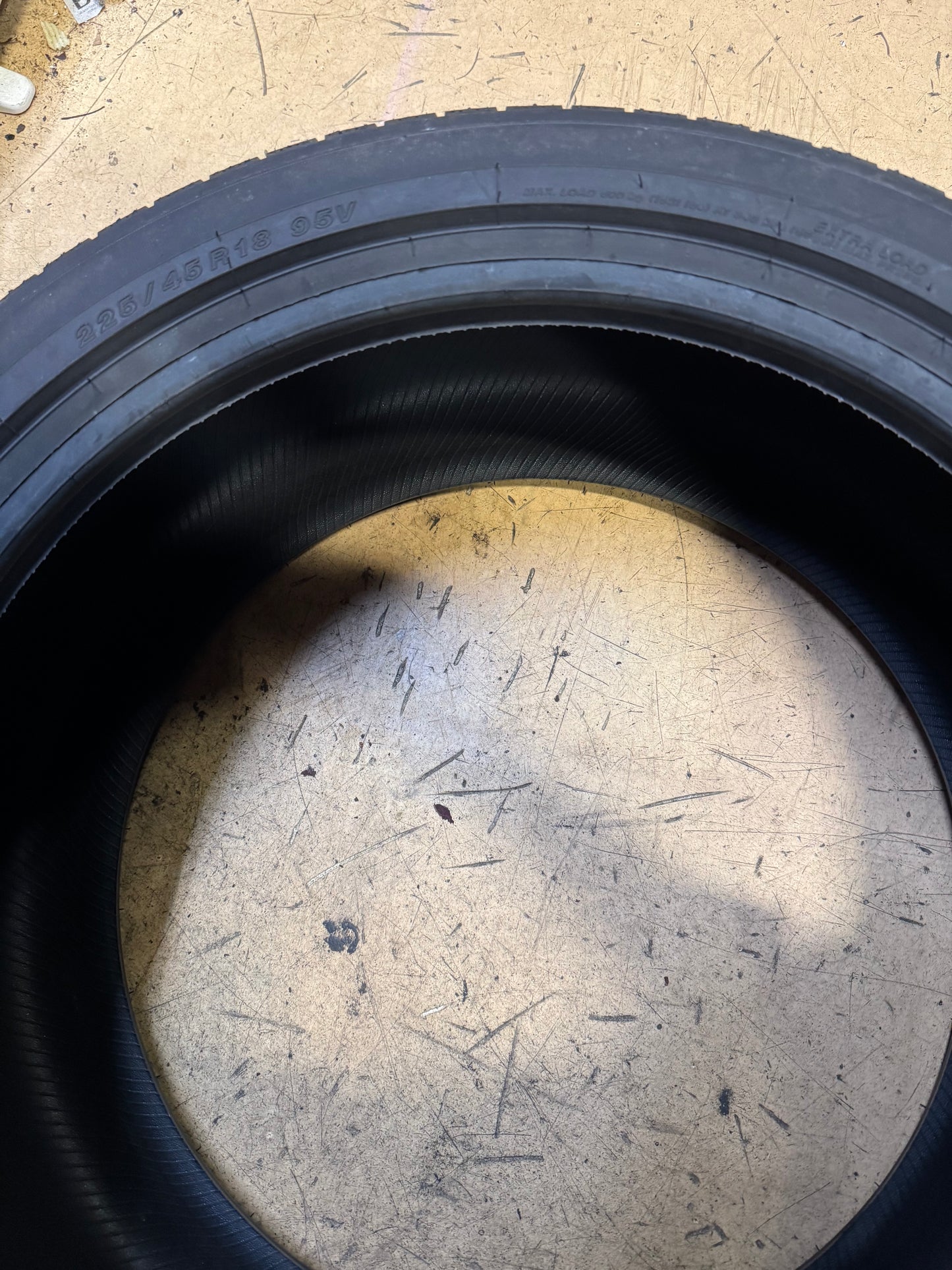 YOKOHAMA AVID ASCEND LX BSW P 225 45 18 95V XL ALL SEASON TIRE 110132833