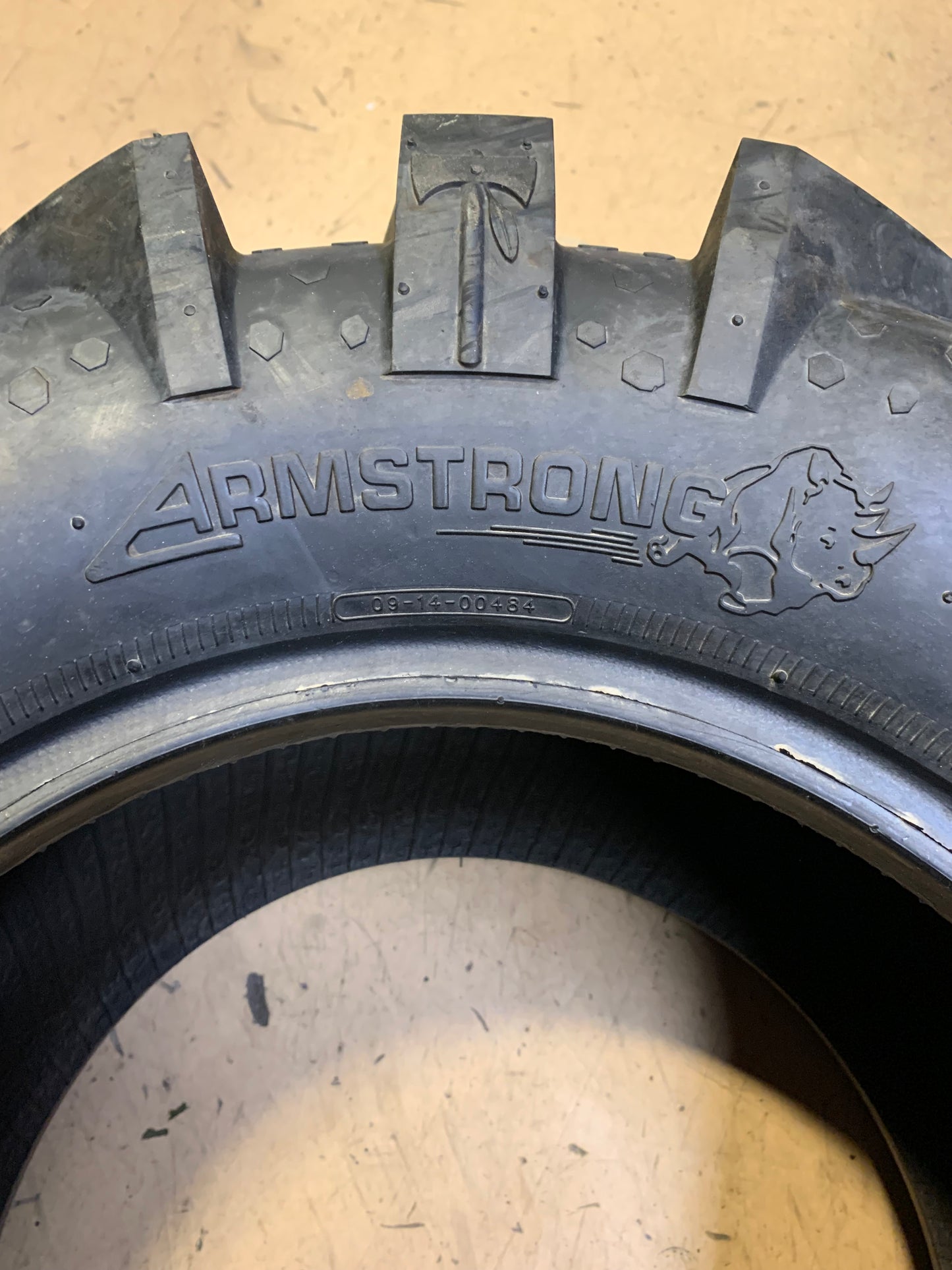 NOS OTR TOMAHAWK BSW AT 25 10 12 6PLY ATV/UTV TIRE T1200625100012