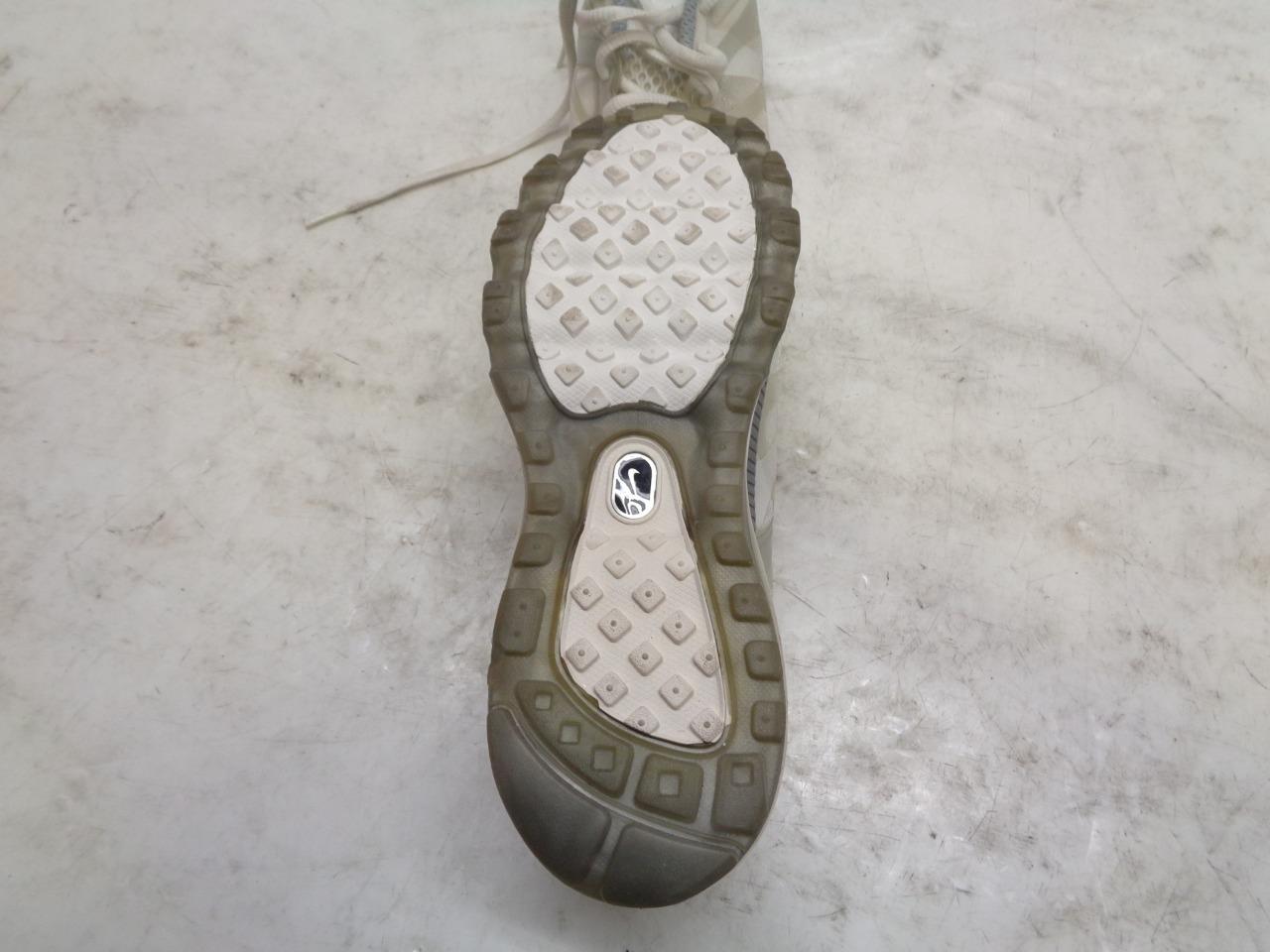 1 PAIR NEW WOMEN'S NIKE AIRMAX+ WHITE SNEAKERS SIZE 9 487679 100 SR