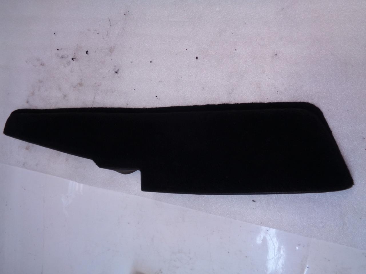 USED PORSCHE 911 BLACK CARPET DOOR POCKET DRIVER SIDE R20