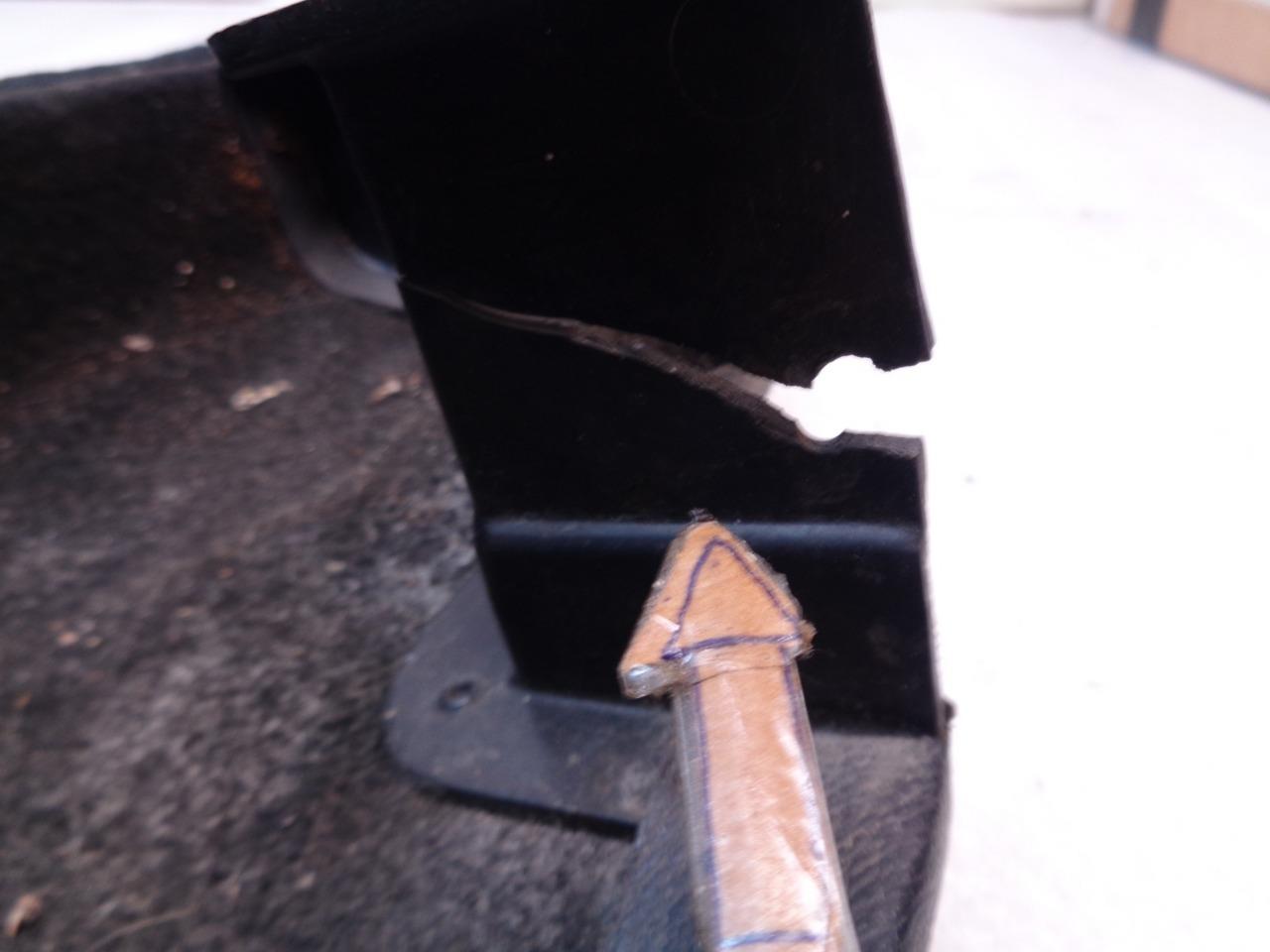 USED PORSCHE 911 BLACK CARPET DOOR POCKET DRIVER SIDE R20