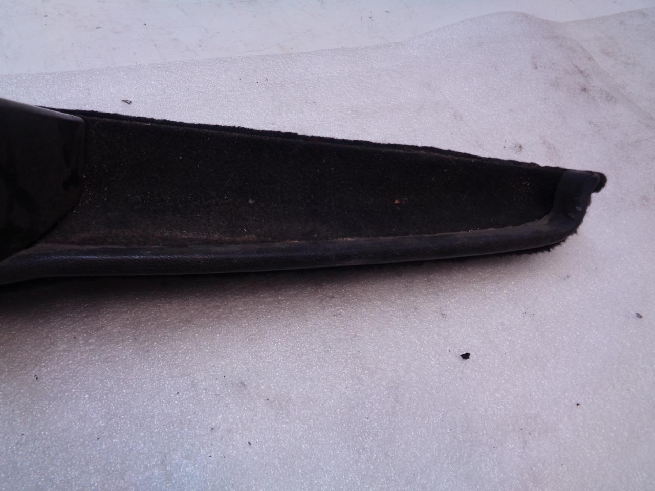 USED PORSCHE 911 BLACK CARPET DOOR POCKET DRIVER SIDE R20