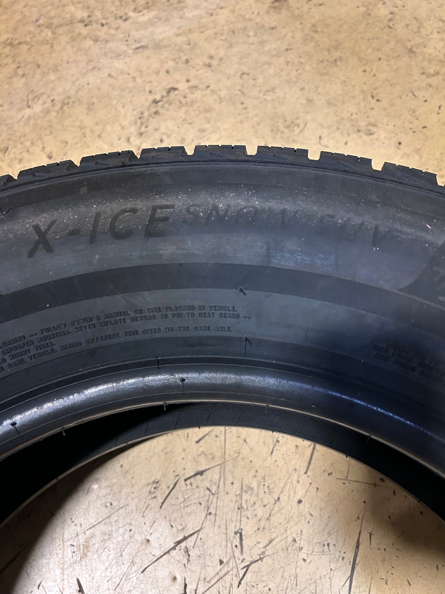 2 MICHELIN X-ICE SNOW SUV BSW P 235 65 17 108T XL WINTER TIRE 06558