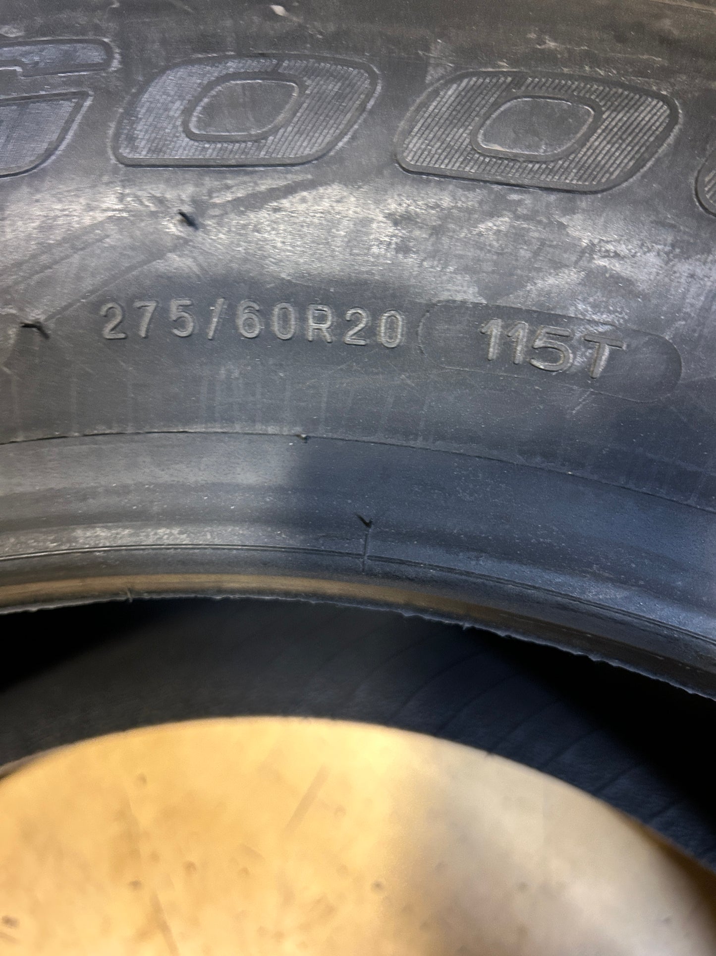 BFGOODRICH ADVANTAGE T/A SPORT LT BSW P 275 60 20 115T ALL SEASON TIRE 49661