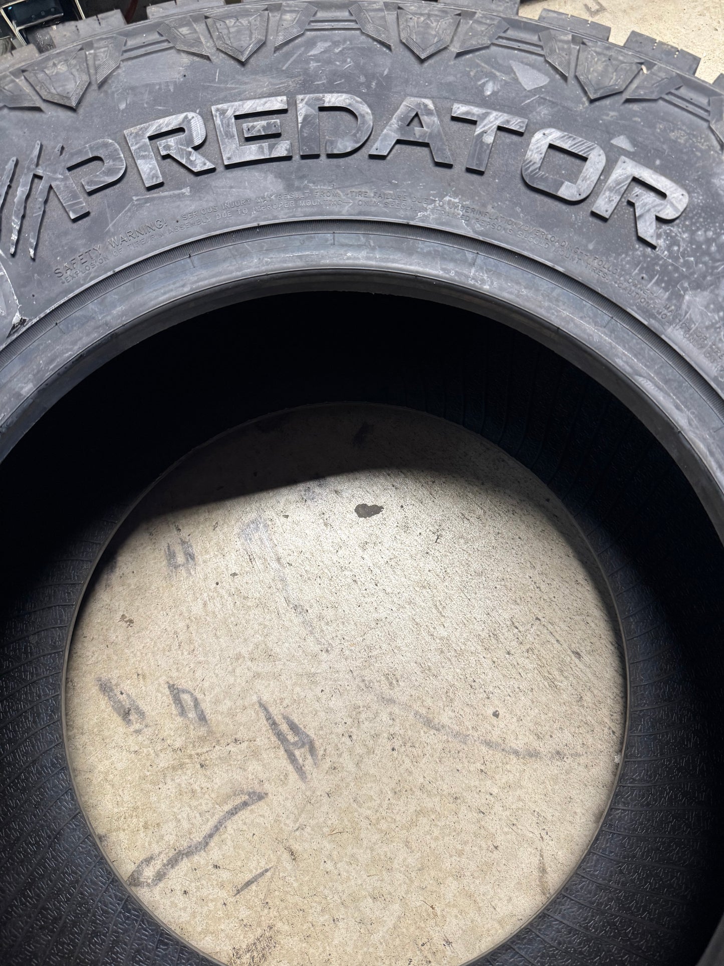 NOS PREDATOR NEW MUTANT X-AT BSW LT 33 12.5 17 120Q 10PLY ALL TERRAIN TIRE PRXAT08SF