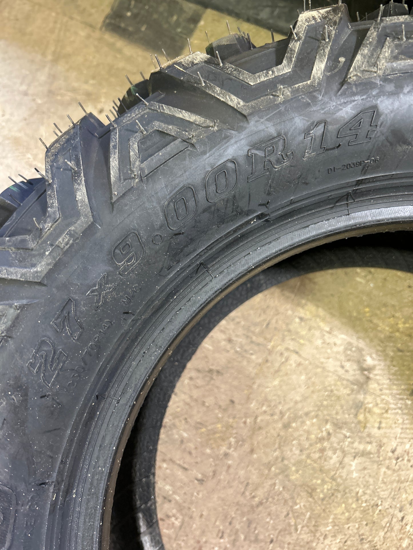 DURO POWER GRIP V2 BSW 25 9.00 14 63N 6PLY ATV/UTV TIRE 31203914279C
