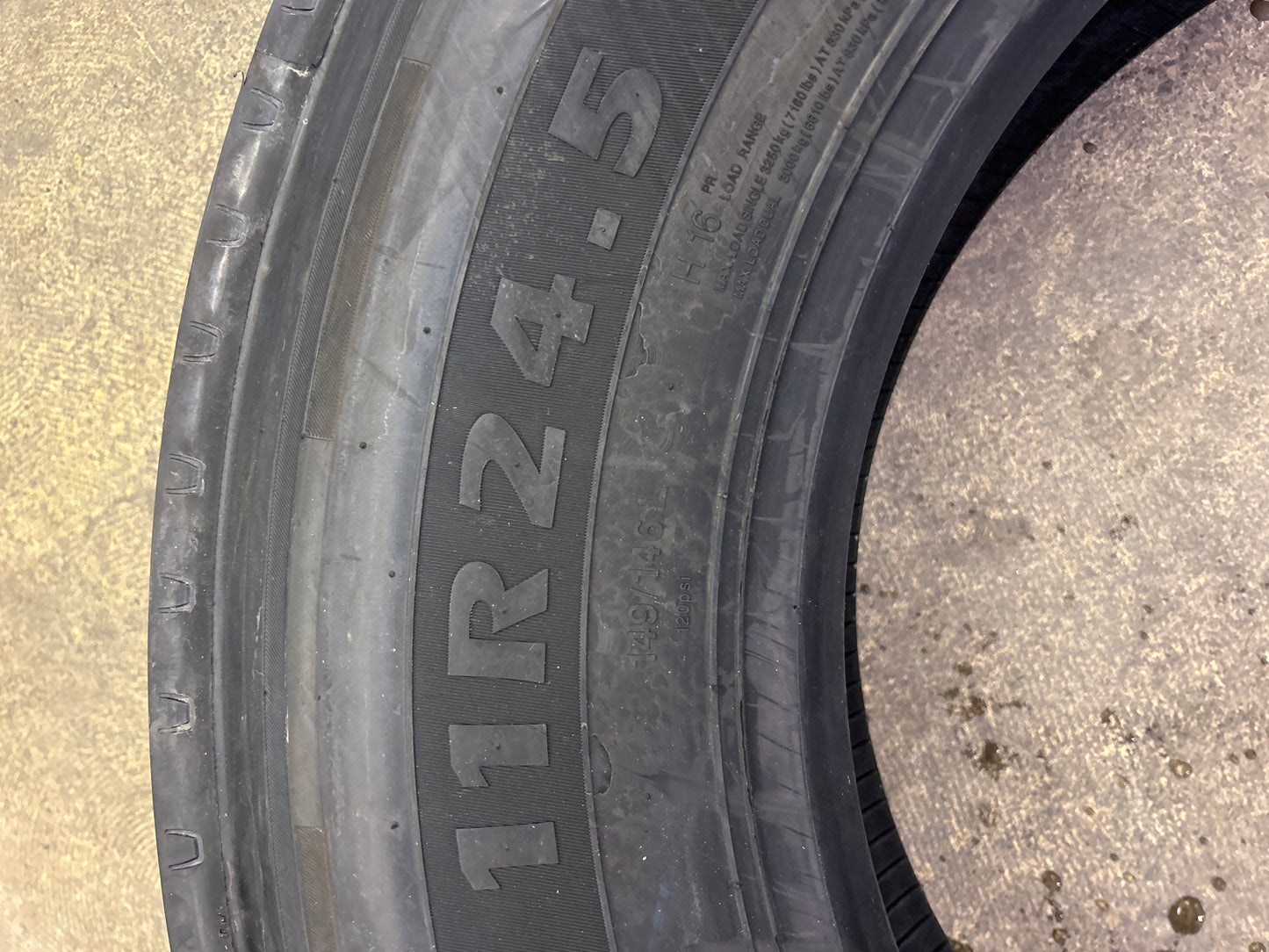 MASTERTRACK M TRAC AP BSW 11 24.5 149/146L 16PLY STEER TIRE 1307010