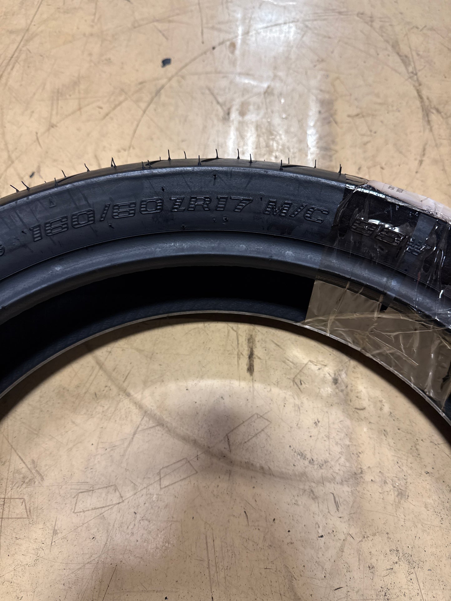 SHINKO ADVANCE 005 BSW 160 60 17 69W REAR MOTORCYCLE TIRE 874014
