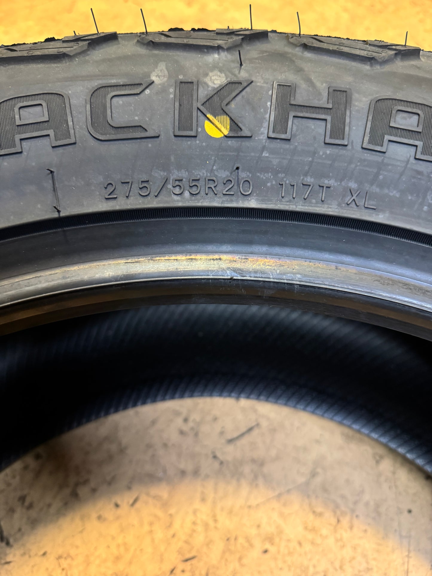 BLACKHAWK RIDGECRAWLER A/T BSW P 275 55 20 117T XL ALL TERAIN TIRE 4120848V
