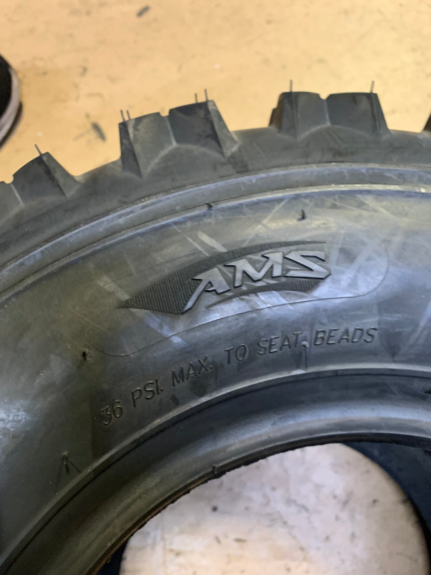 AMS PACTRAX II BSW AT 20 11 9 43N 6PLY REAR ATV/UTV TIRE 9023670