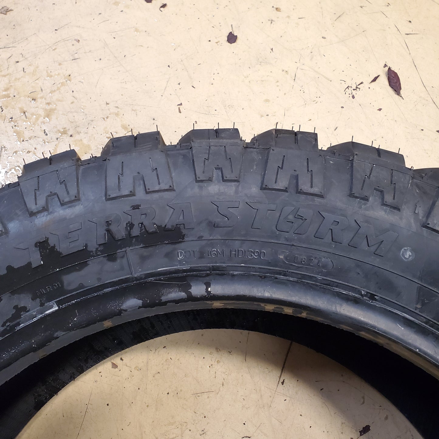 TERRASTORM CATS M/T BSW LT 35 12.5 22 10 PLY MT ALL SEASON MUD TIRE TS39006