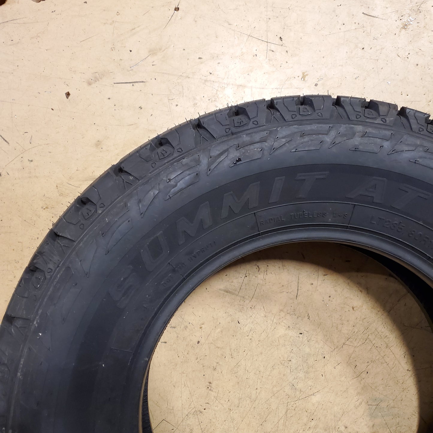 SUMMIT TRAIL CLIMBER AT 235 80 17 120/117R LT 10 PLY TRUCK TIRE 261728