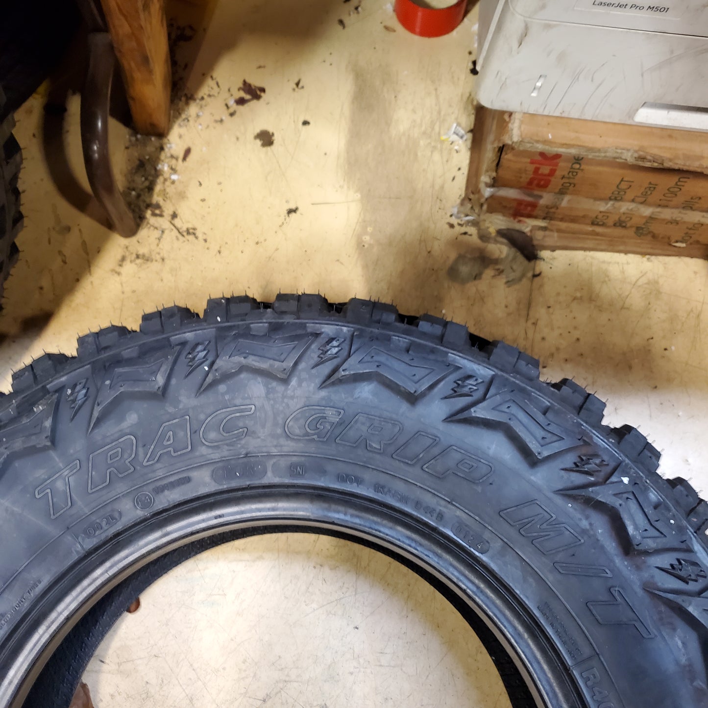 (KSL ONLY) 4 THUNDERER TRAC GRIP M/T R408 BSW LT 245 75 16 120/116Q 10 PLY MUD TIRE TH2455