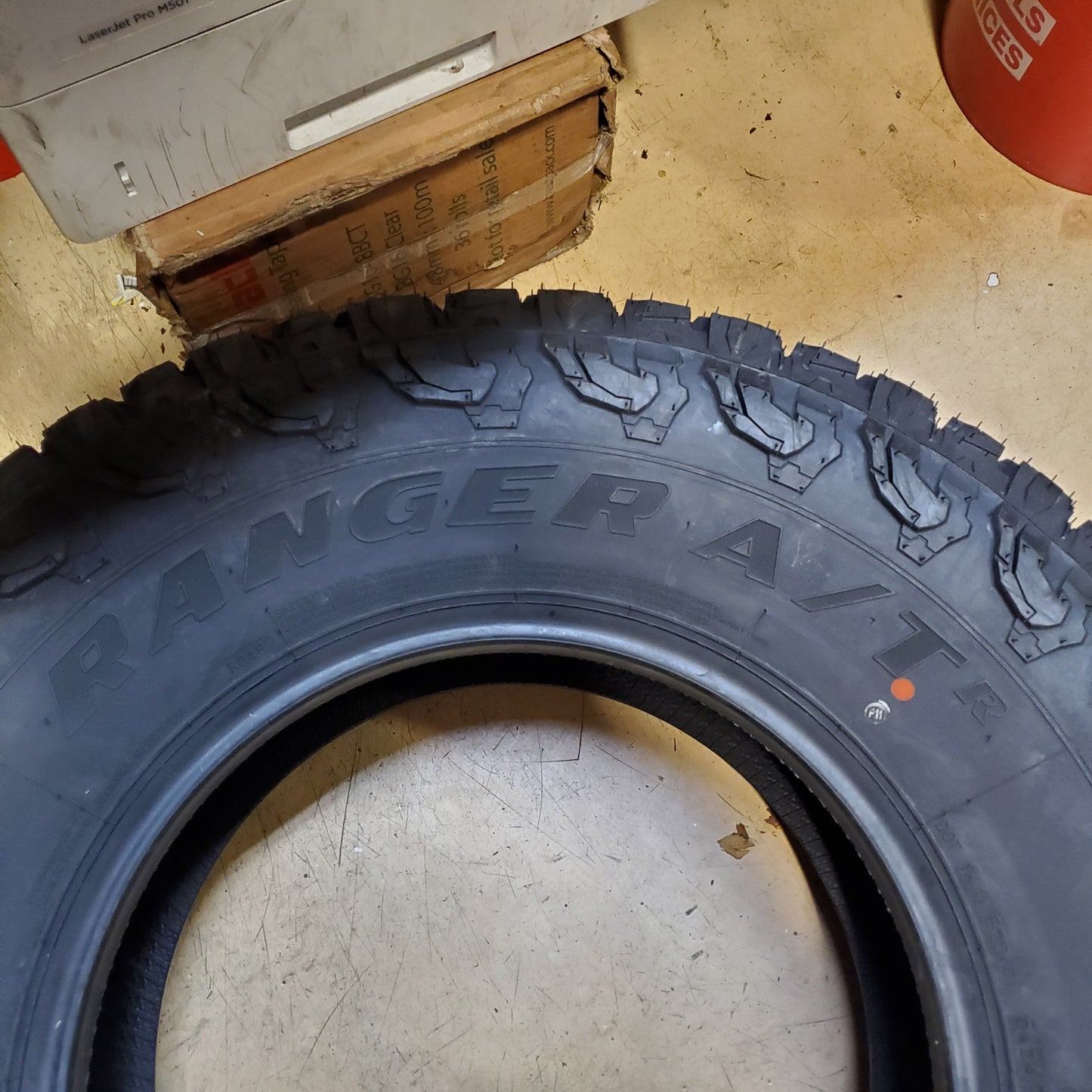 (Todo) (KSL ONLY) 4 THUNDERER RANGER A/TR BSW P 265 75 16 116T SL ALL TERRAIN TIRES TH1705