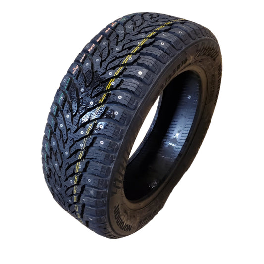 1 PAIR NORDMAN NORTH 9 STUDDED 205 55 16 94T XL PASSENGER SNOW TIRE TS32814