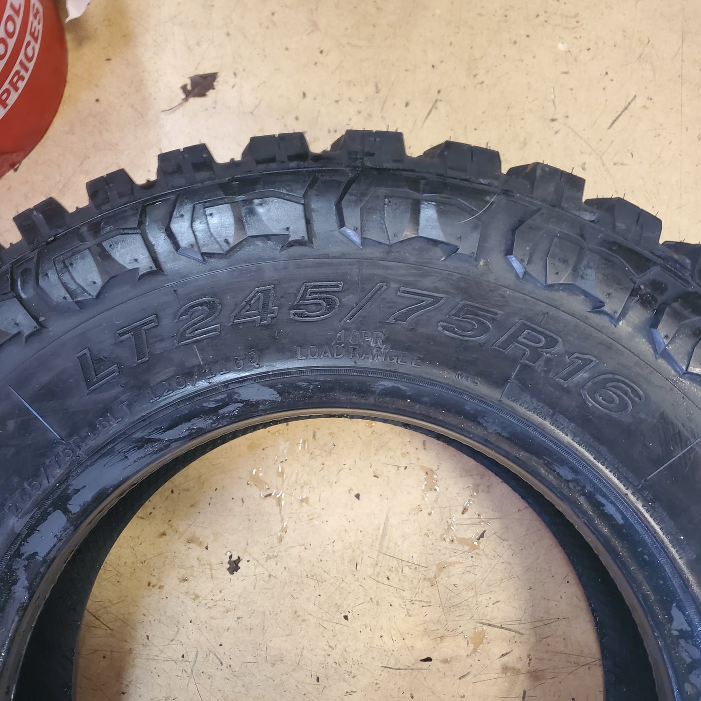 LINGLONG CROSSWIND M/T BSW LT 245 75 16 120 116Q ALL SEASON TRUCK TIRE MTR2817LL