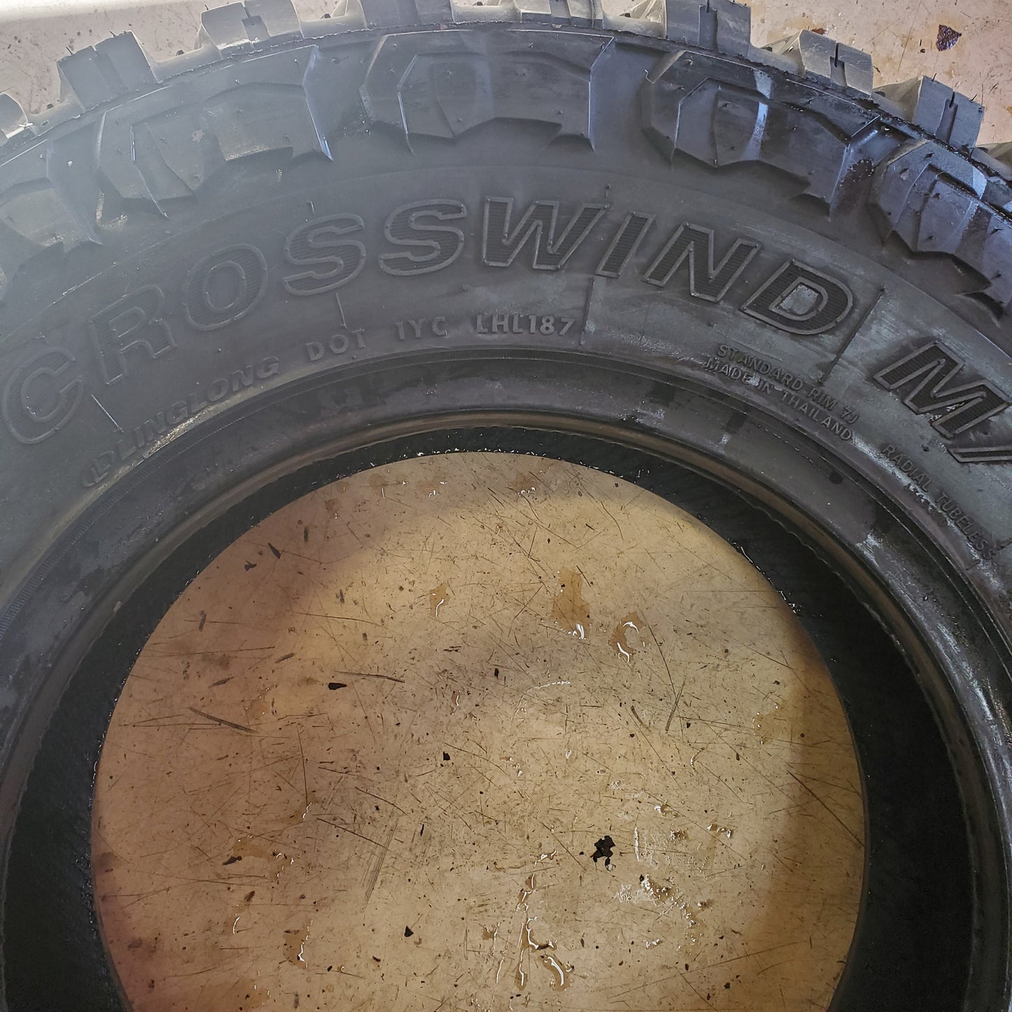 LINGLONG CROSSWIND M/T BSW LT 245 75 16 120 116Q ALL SEASON TRUCK TIRE MTR2817LL