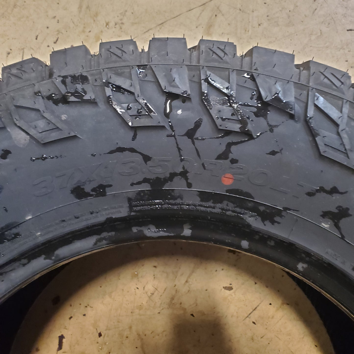 (KSL ONLY) 2 FORTUNE TORMENTA R/T FSR309 37 13.50 20 LT 127Q TRUCK TIRE 9345030241