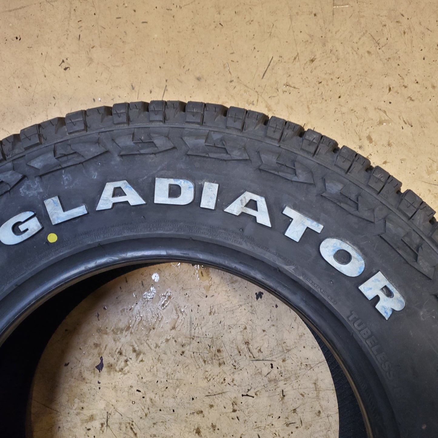 (KSL ONLY) 4 GLADIATOR X COMP A/T RWL LT 275 70 18 125/122S ALL TERRAIN TRUCK TIRE 1932368773