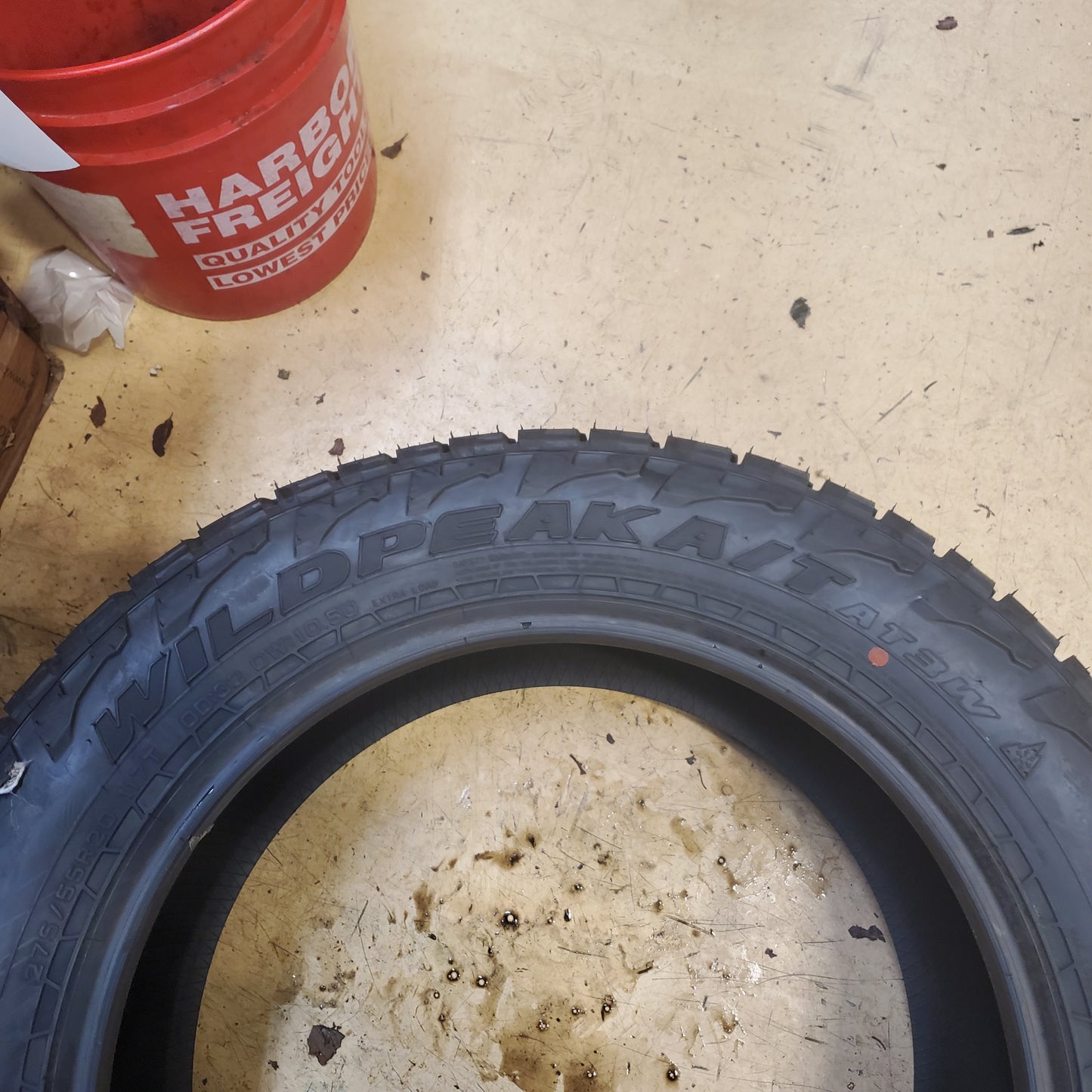 FALKEN WILDPEAK A/T AT3W 275 55 20 117T ALL TERRAIN TRUCK TIRE 28844021