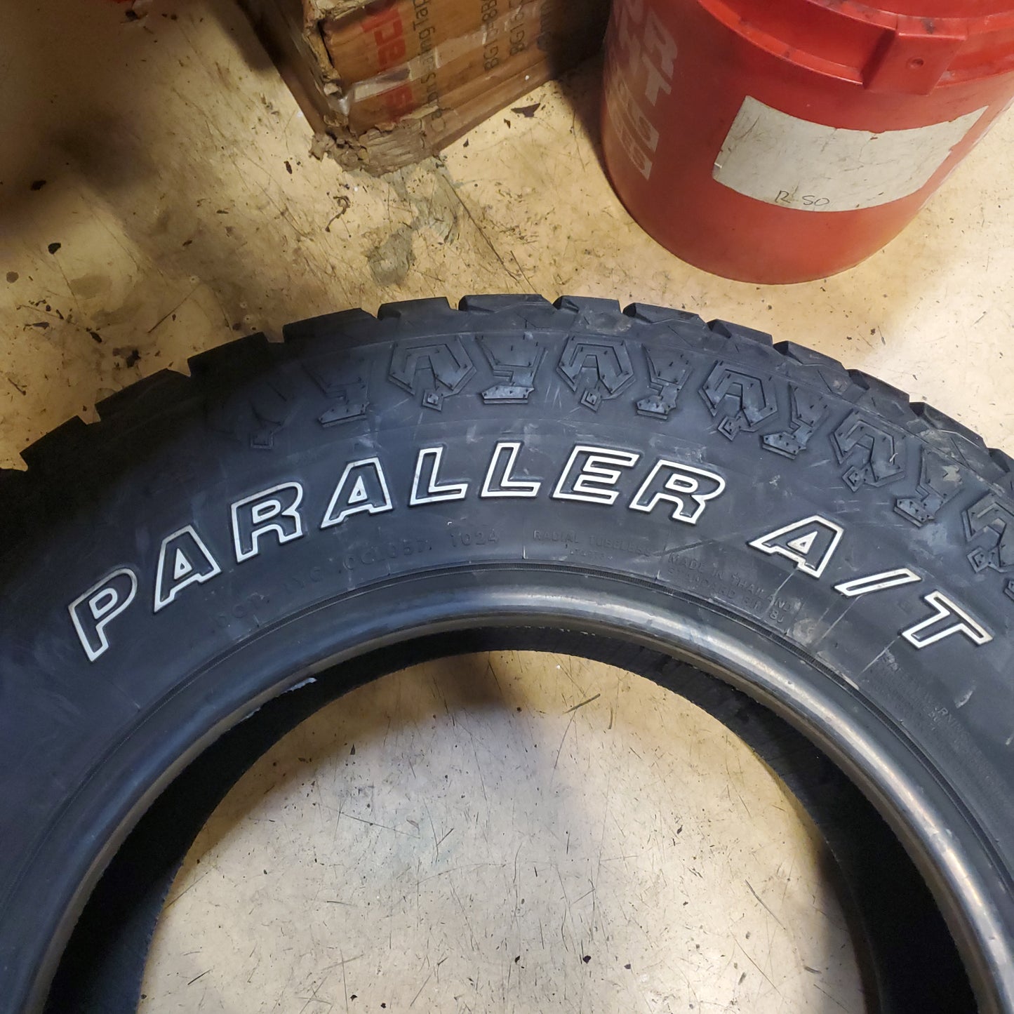 ATLAS PARALLER A/T LT RWL 265 70 18 124/121S ALL TERRAIN TRUCK TIRE 221023134