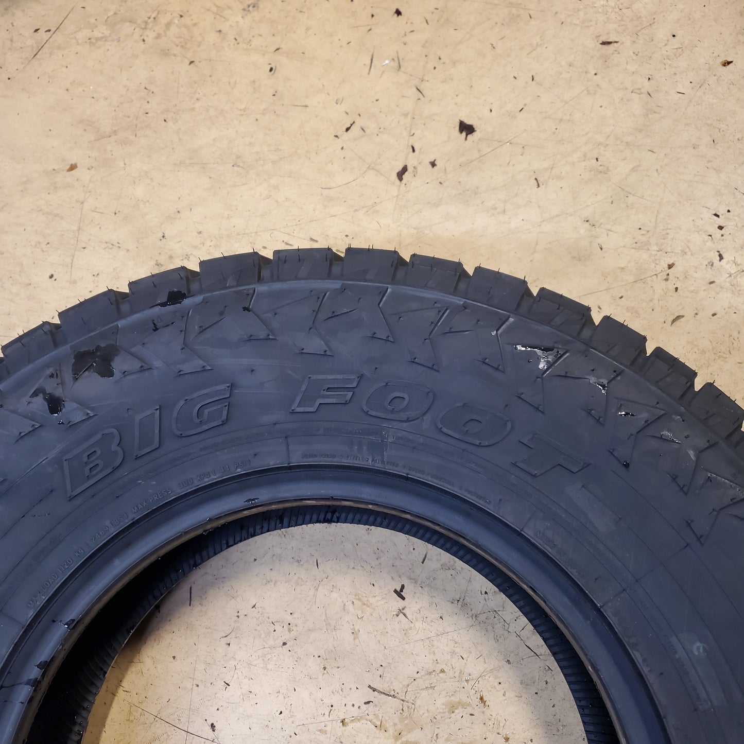 BIG O BIG FOOT A/T II BSW 265 70 19 112T ALL TERRAIN TIRES 26570R16