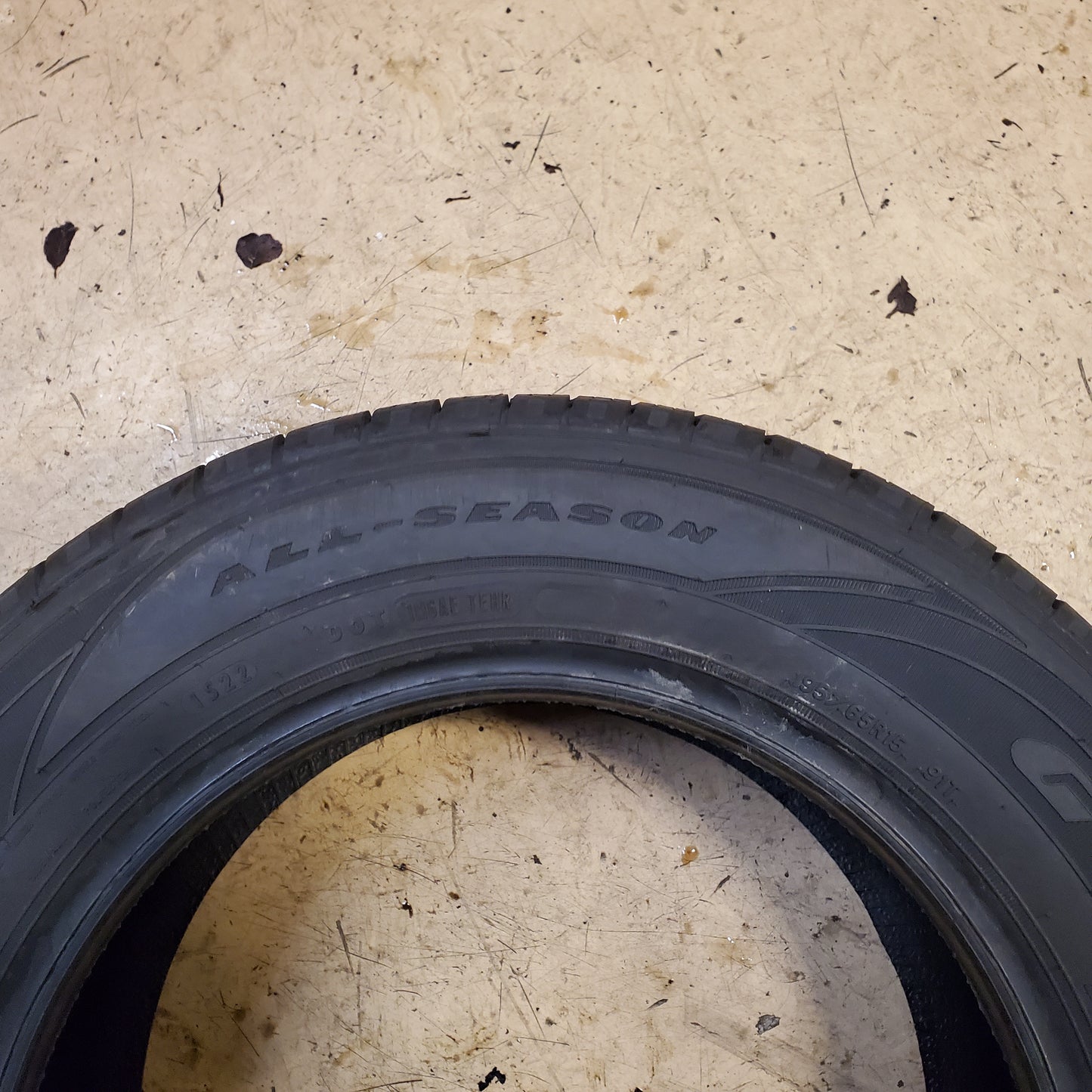4 GOODYEAR ASSURANCE ALL SEASON BSW SL 195 65 15 91T ALL SEASON CAR TIRE 407477374