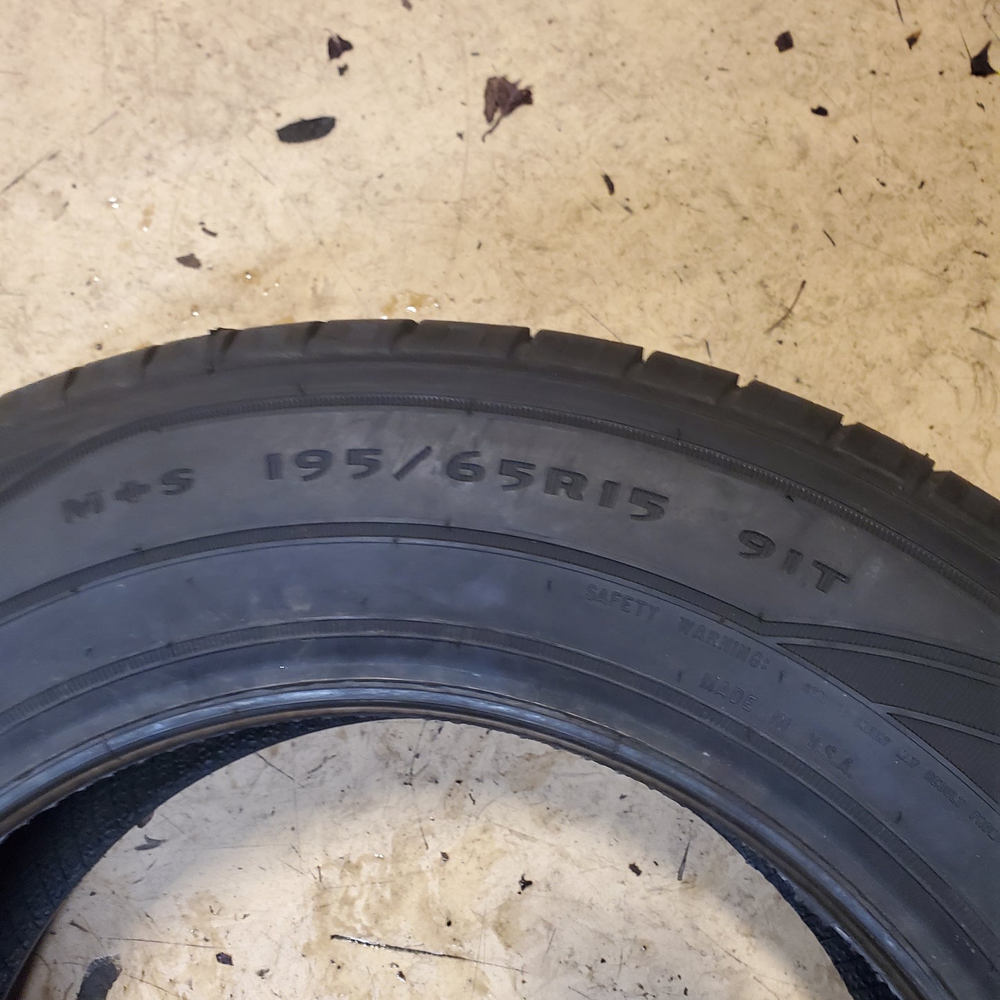 4 GOODYEAR ASSURANCE ALL SEASON BSW SL 195 65 15 91T ALL SEASON CAR TIRE 407477374