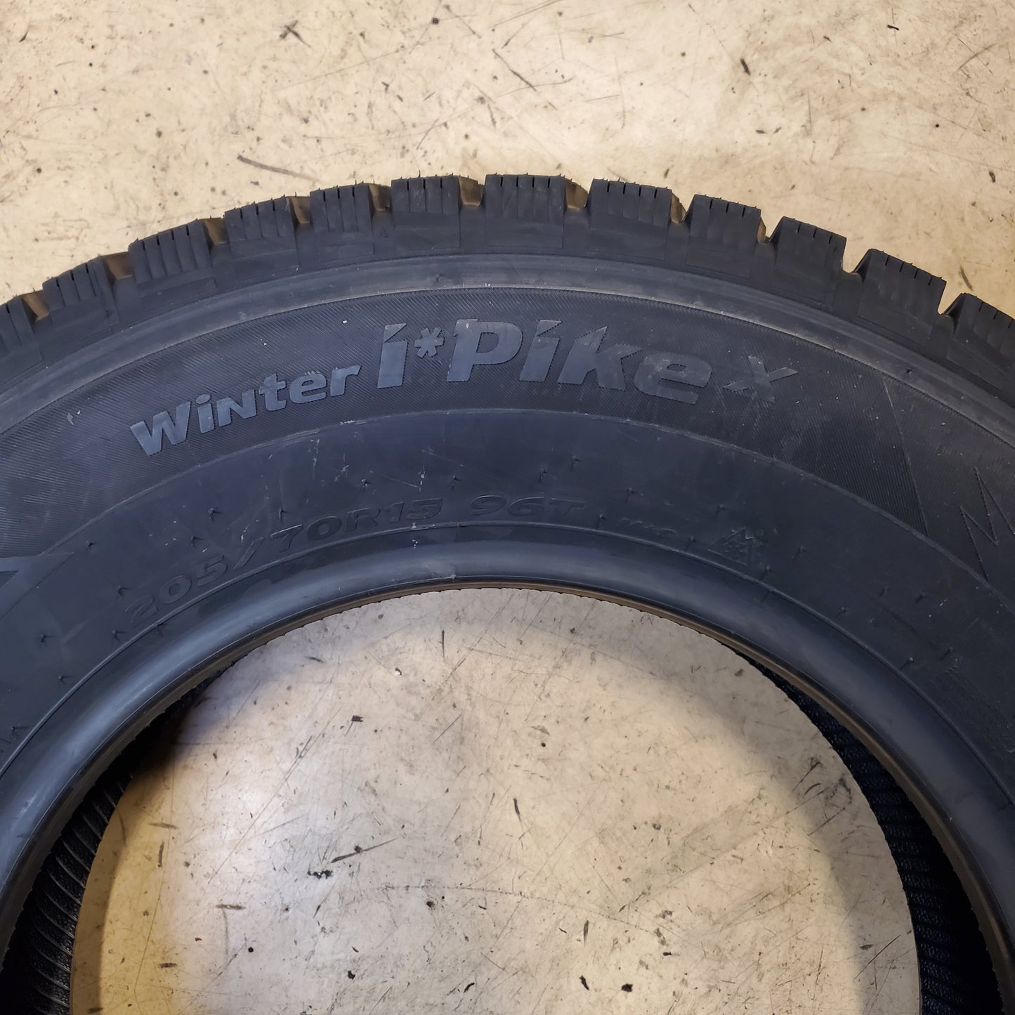 HANKOOK WINTER I PIKE X BSW 205 70 15 96T WINTER CAR TIRE 1026809