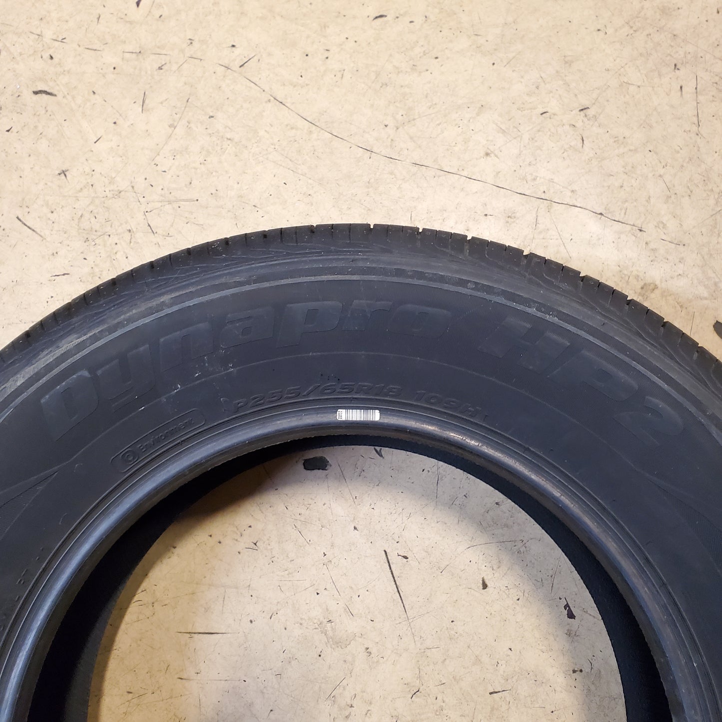 2 HANKOOK DYNAPRO HP2 BSW 255 65 18 109H ALL SEASON SUV TIRE 1015265