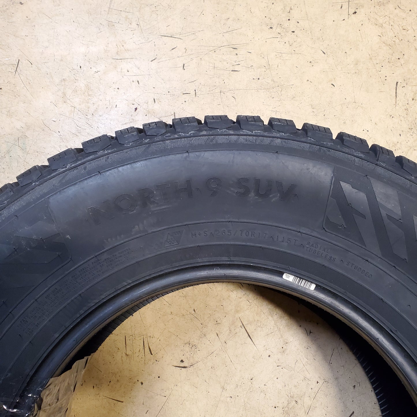 NORDMAN NORTH 9 SUV STUDDABLE P 265 70 17 115T SL BSW SNOW WINTER TIRE T432912