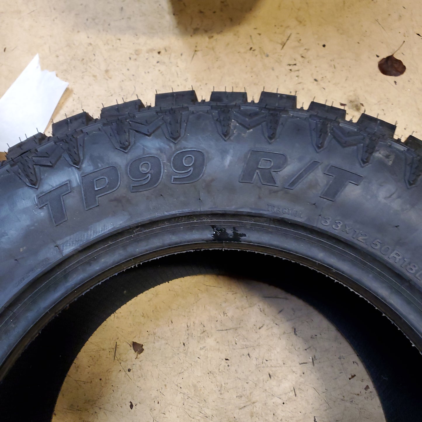 MILETRIP TP99 R/T BSW LT 33 12.50 18 122Q 12 PLY TRUCK TIRE MT33125018TR99