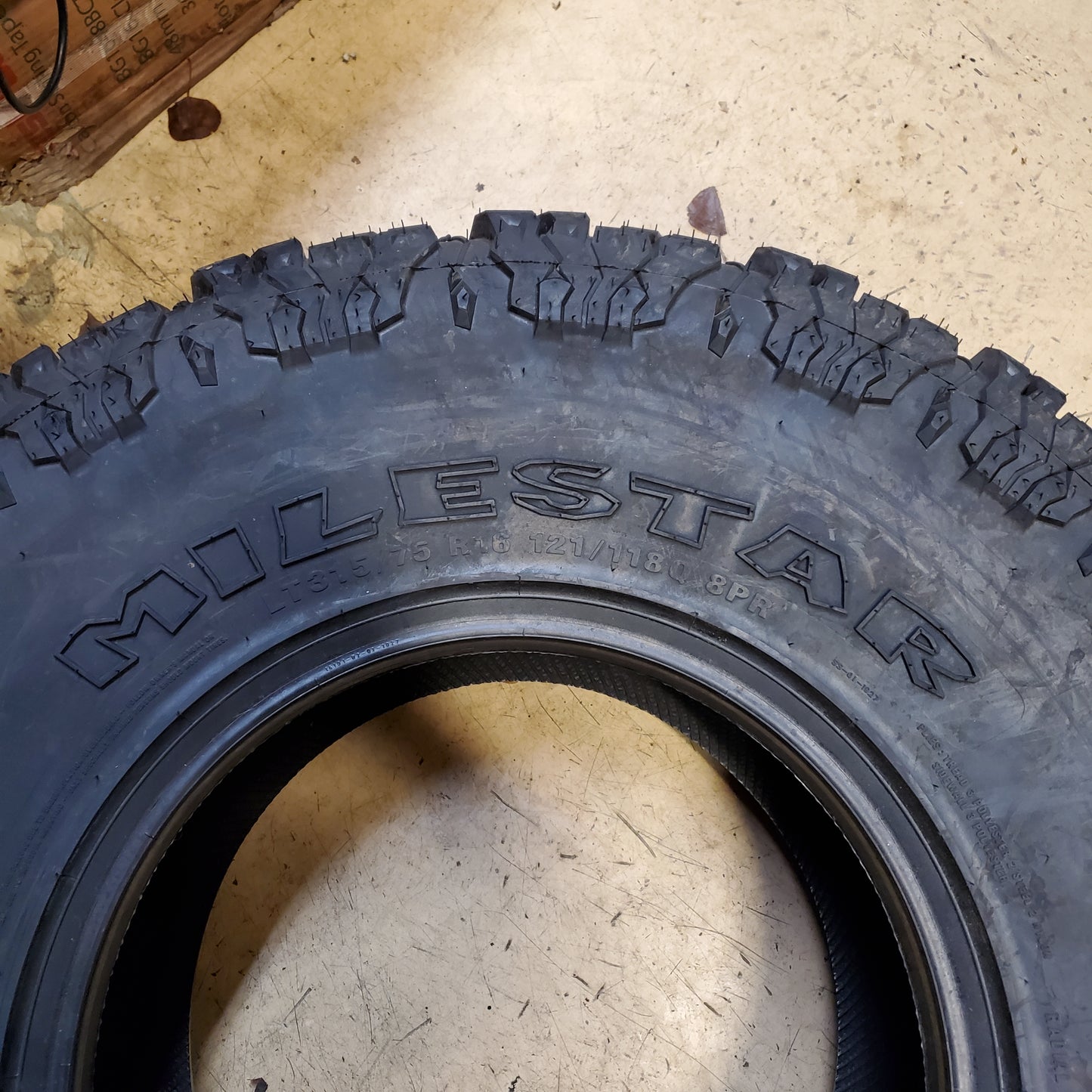 MILESTAR PATAGONIA M/T02 BSW LT 315 75 16 121/118Q 8PLY MUD TRUCK TIRE 22790007