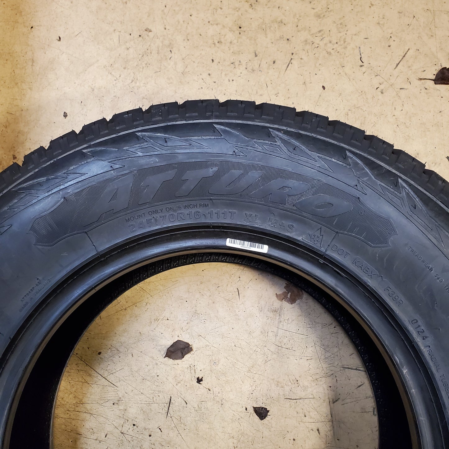 2 ATTURO TRAIL BLADE A/T BSW P 245 70 16 111T XL ALL TERRAIN TIRE TBATI0048345