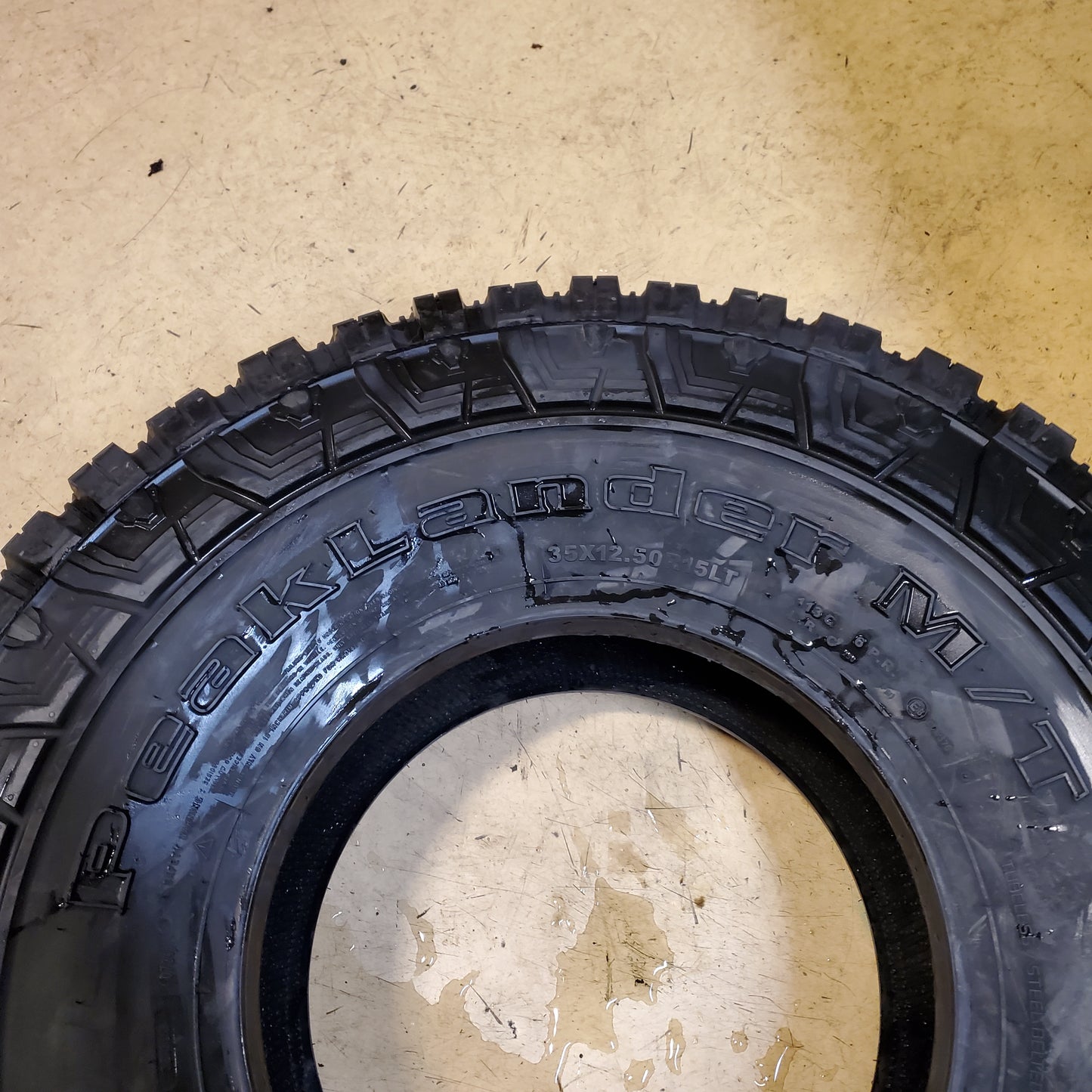 PETLAS PEAKLANDER M/T BSW LT 35 12.50 15 113Q 6PLY ALL SEASON TRUCK TIRE P321500