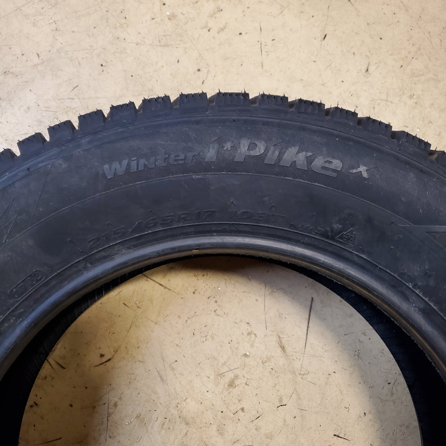 HANKOOK WINTER I PIKE X BSW P 215 65 17 103T XL WINTER TIRE 1026038