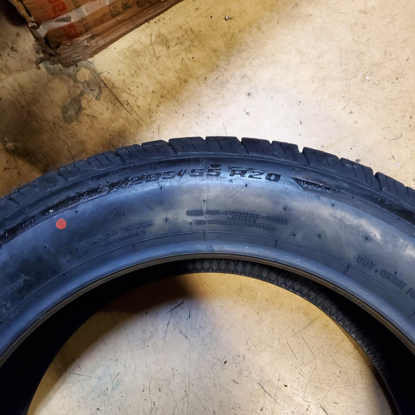 BFGOODRICH ADVANTAGE CONTROL BSW P 255 55 20 110H XL HIGHWAY TIRE 24766