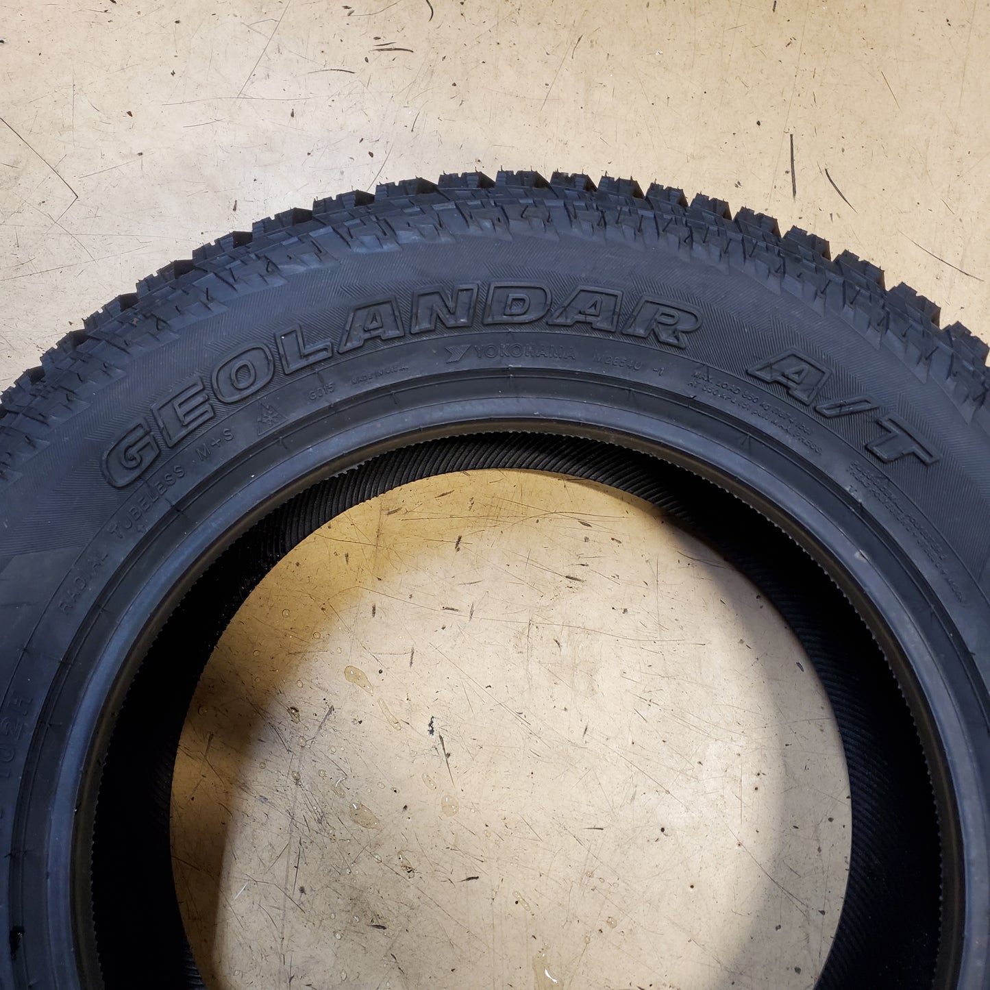 YOKOHAMA GEOLANDAR A/T GO15 BSW P 225 65 17 102H ALL TERRAIN TIRE 110101518