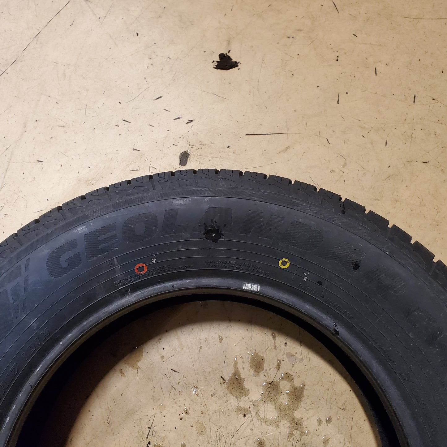 YOKOHAMA GEOLANDAR CV G058 BSW P 215 70 17 101H ALL SEASON TIRE 110105813