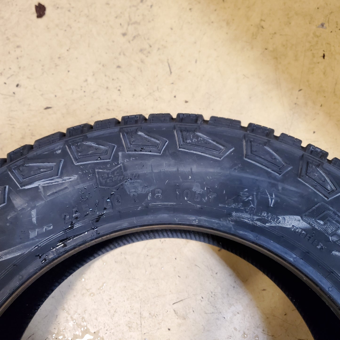 GENERAL GRABBER A/T SPORT 245 60 18 105T ALL TERRAIN TIRE 0312882