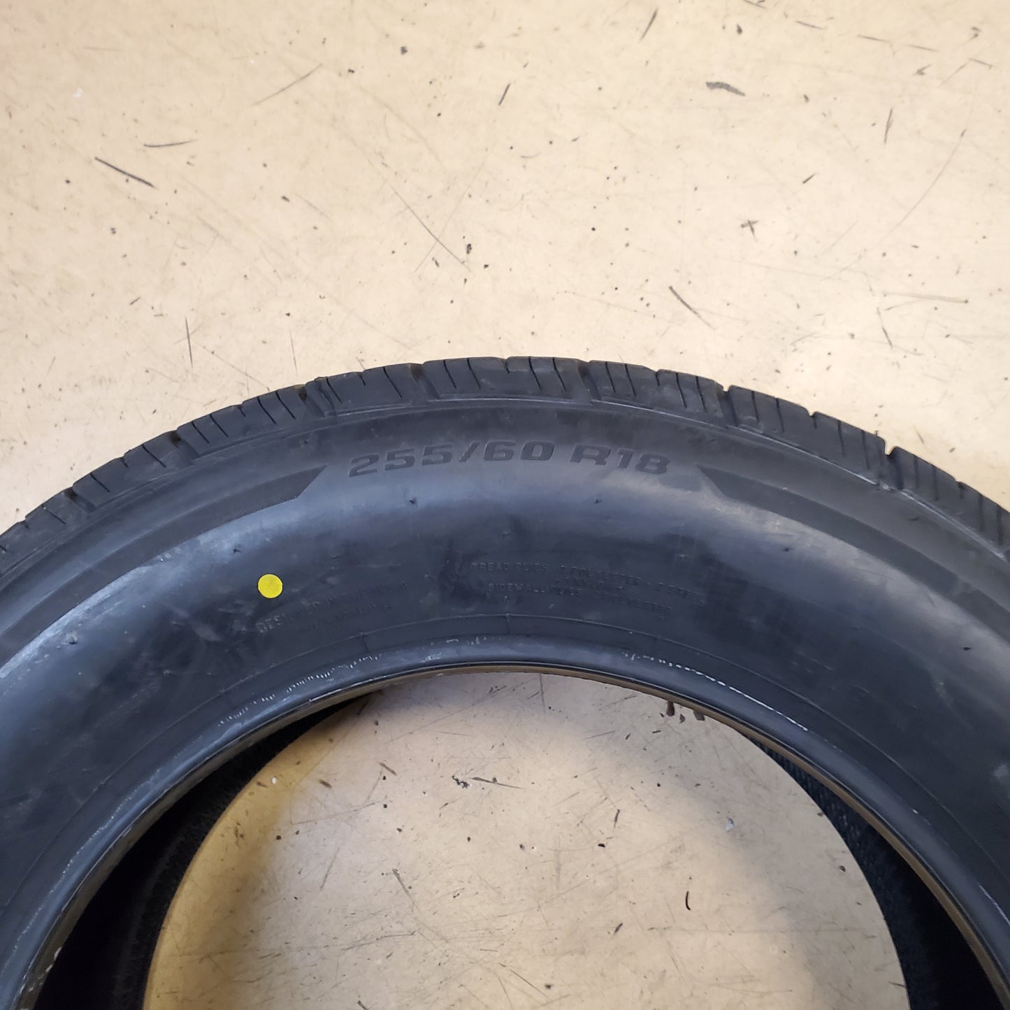 BFGOODRICH ADVANTAGE CONTROL BSW P 255 60 18 112V ALL SEASON TIRE 6701