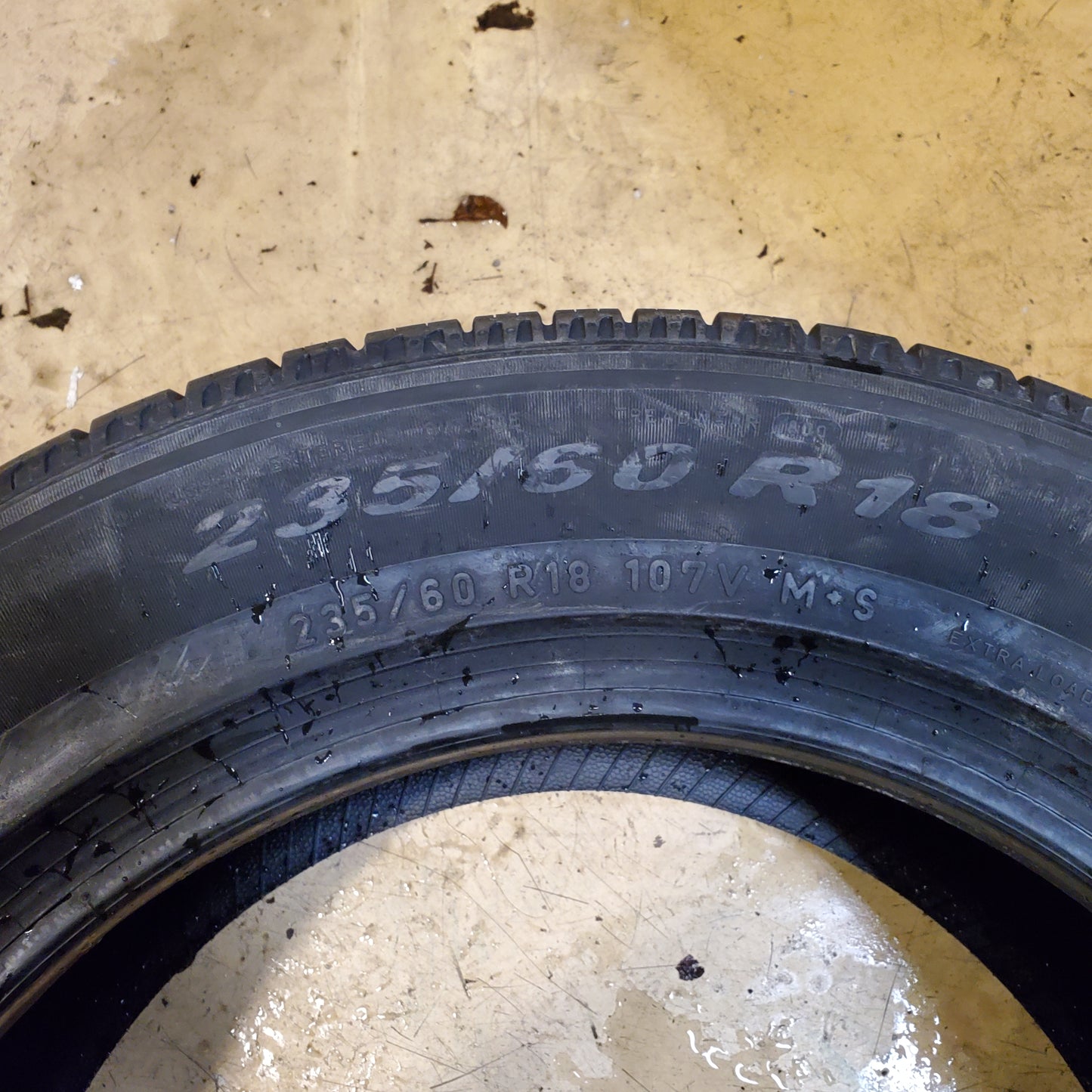 4 PIRELLI SCORPION AS PLUS 3 BSW P 235 60 18 107V XL ALL SEASON TIRE 3918100