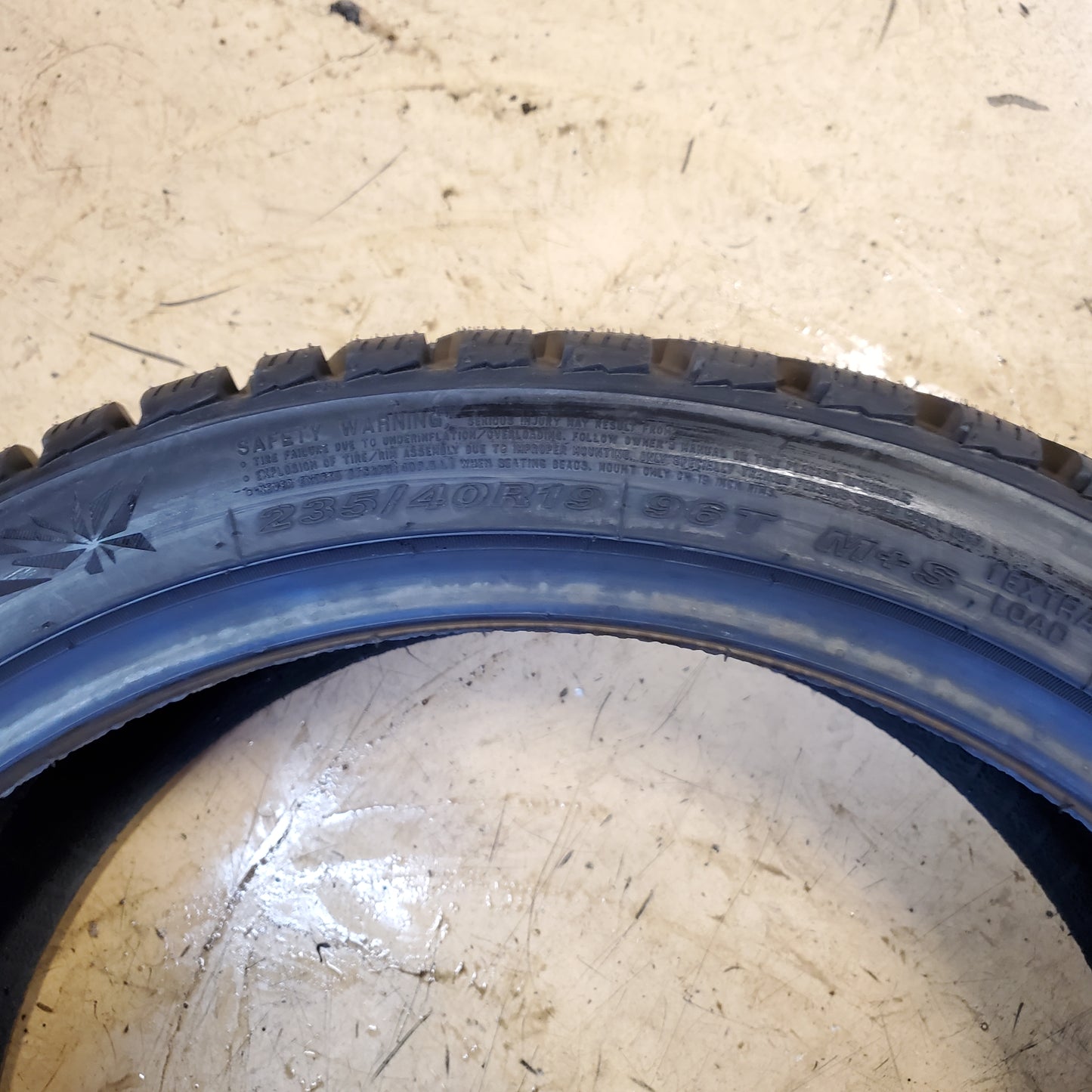 NEXEN WINGUARD WINSPIKE 3 BSW P 235 40 19 96T XL SNOW TIRE 11124NXK