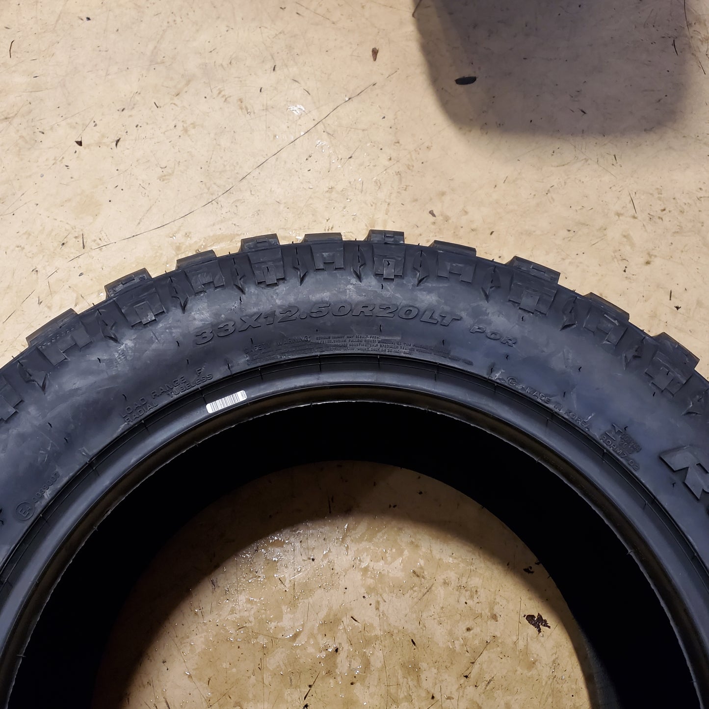 2 NEXEN ROADIAN MTX BSW LT 33 12.50 20 119Q 12PLY MUD TIRE 16265NXK