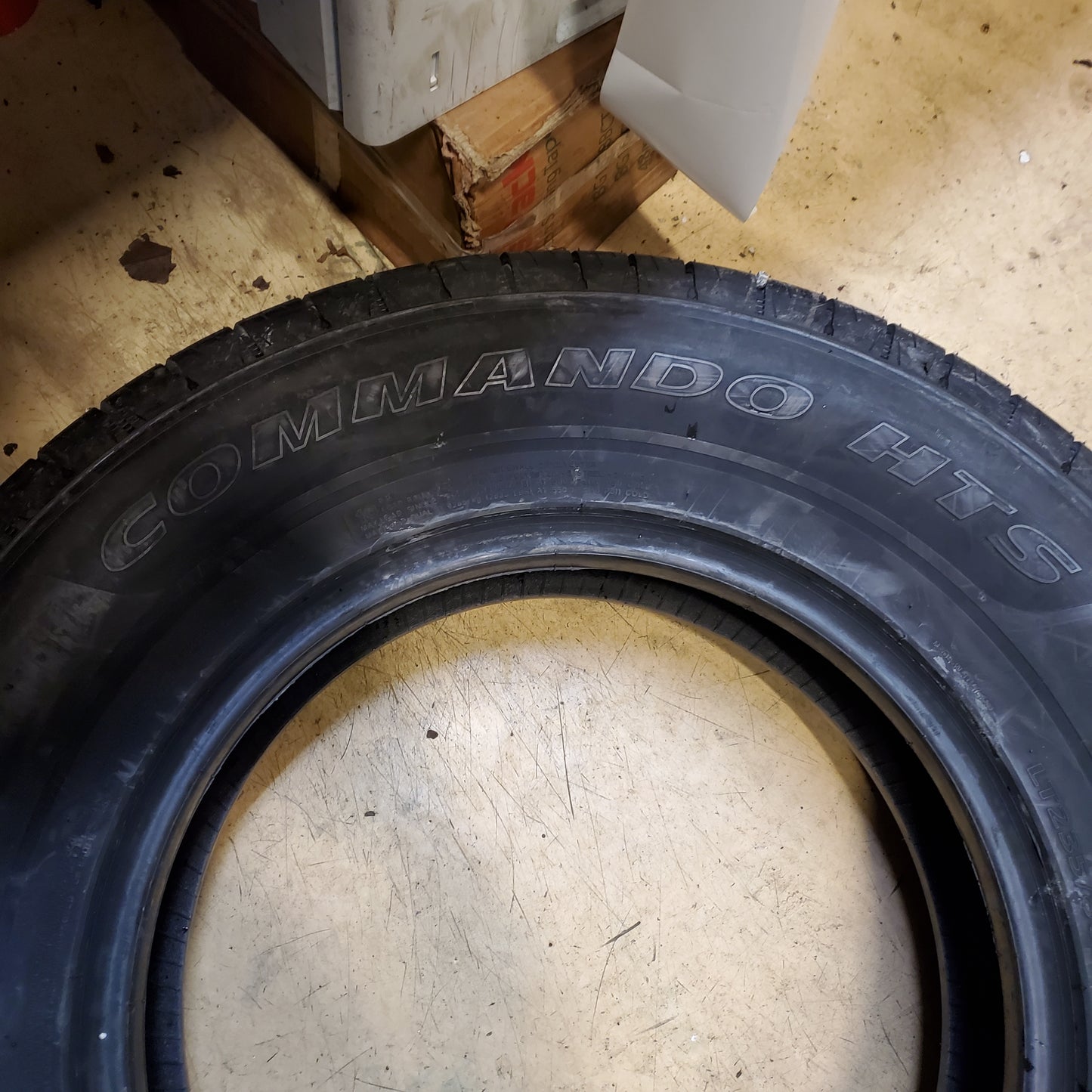 NATIONAL COMMANDO HTS BSW LT 235 80 17 120/117R 10PLY ALL SEASON NHT95